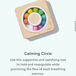 New! Lovevery Calming Circle - From The Persister Play Kit Months 55-57
